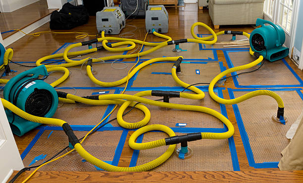 Professional Crawl Space Water Removal technician working in Parker, AZ